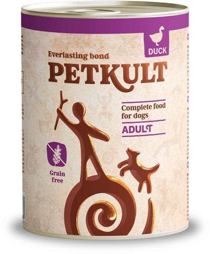 PETKULT Conserva pentru caini, cu Rata