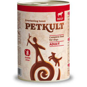 PETKULT Conserva pentru caini, cu Vita 400g