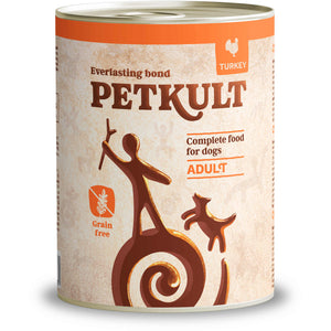 PETKULT Conserva pentru caini, Curcan 800g