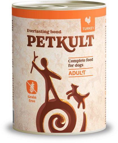 PETKULT Conserva pentru caini, Curcan 800g