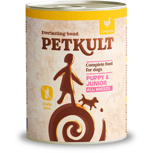 PETKULT Conserva pentru caini JUNIOR, cu Pui 800g