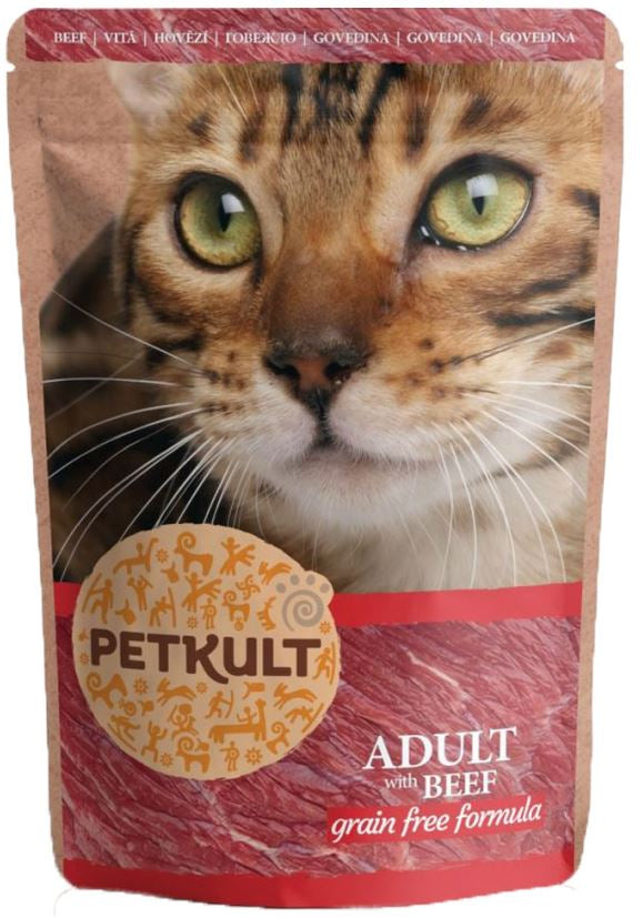 PETKULT Plic pentru pisici, cu Vita 100g