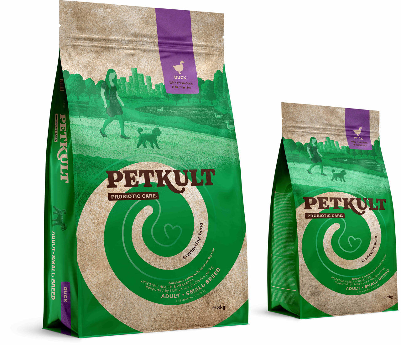 PETKULT Probiotics Adult small, talie mica, Rata si orez