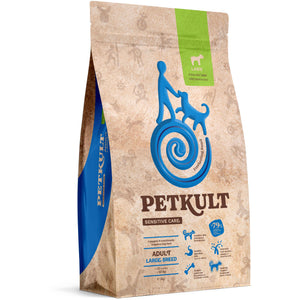 PETKULT Sensitive Adult large, talie mare, Miel si orez 3kg