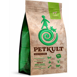 PETKULT Sensitive Adult small, talie mica, Miel si orez 1kg