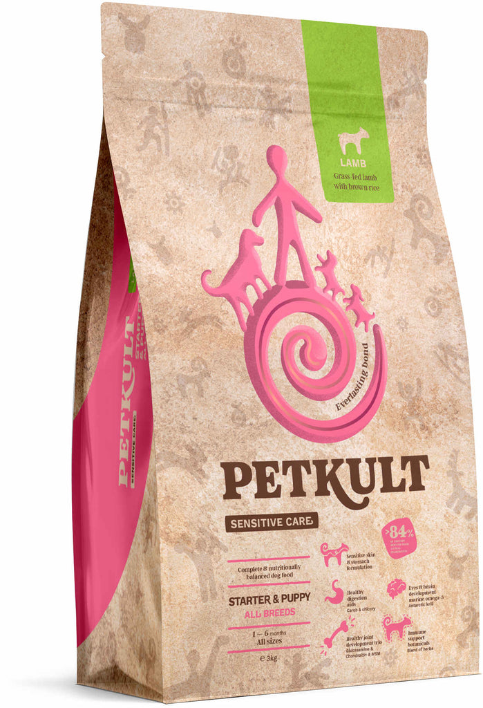 PETKULT Sensitive STARTER & PUPPY, Miel şi orez - Maxi-Pet.ro
