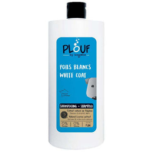 PLOUF Sampon pentru caini cu blana alba White Coat 400ml 