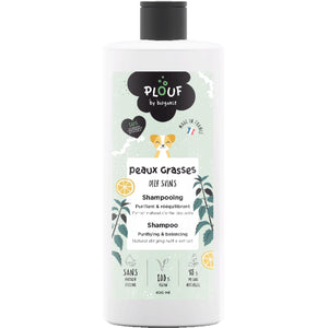 PLOUF Sampon pentru caini cu blana grasa 400ml