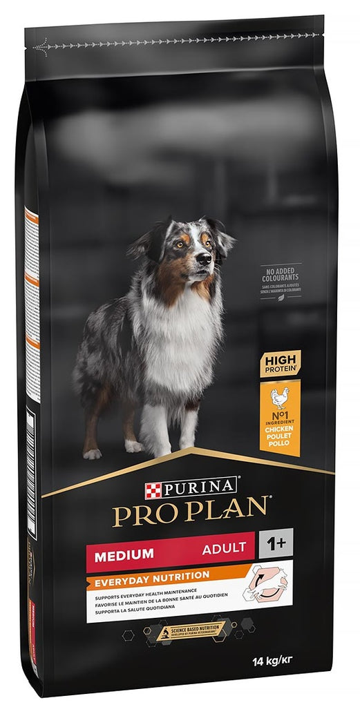 PRO PLAN Hrana uscata pentru caini Adult Talie Medie cu Pui 14kg