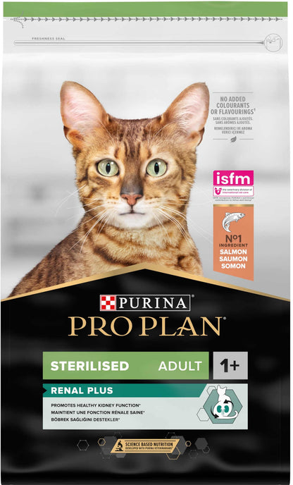 PRO PLAN Hrana uscata pentru pisici Adult Sterilised Renal, cu Somon