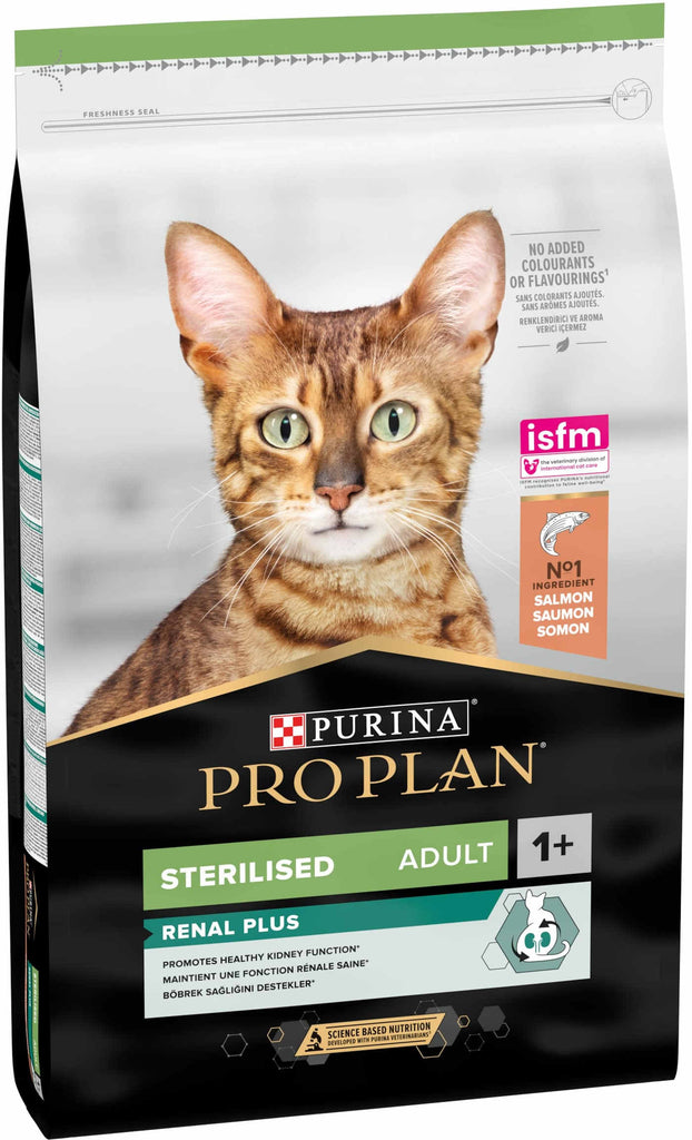 PRO PLAN Hrana uscata pentru pisici Adult Sterilised Renal, cu Somon 10kg