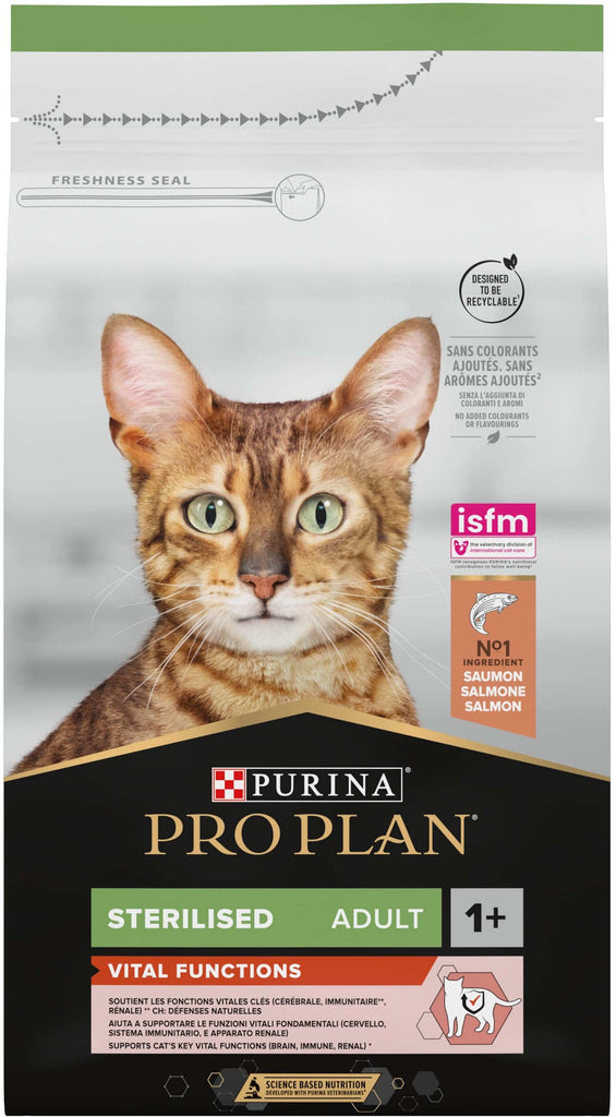PRO PLAN Hrana uscata pentru pisici Adult Sterilised Senses cu Somon