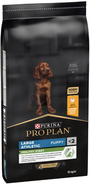 PRO PLAN Hrana uscata PUPPY Large Breed Athletic, cu Pui 12kg
