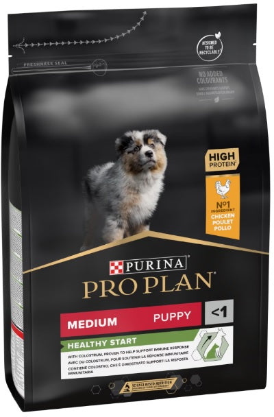 PRO PLAN Hrana uscata PUPPY Medium Breed, cu Pui