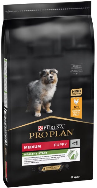 PRO PLAN Hrana uscata PUPPY Medium Breed, cu Pui 12kg