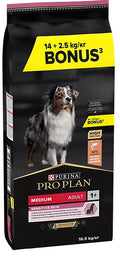 PRO PLAN Hrană uscată SENSITIVE pt câini Adult Medium Breed, cu Somon