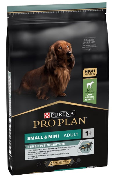 PRO PLAN Hrana uscata SENSITIVE DIGESTION caini Adult Small&Mini, cu Miel 7kg
