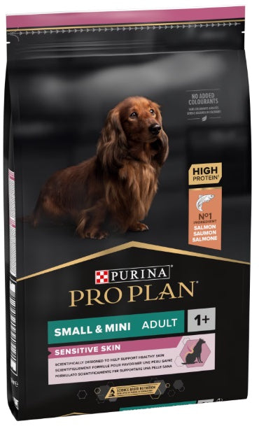PRO PLAN Hrana uscata SENSITIVE SKIN pt caini Adult Small Breed, cu Somon 7kg
