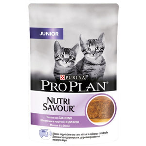 PRO PLAN JUNIOR Hrana umeda pentru pisici,Terina cu Curcan, 85g