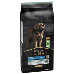 PRO PLAN Robust, Talie Mare, cu digestie sensibila, cu Miel