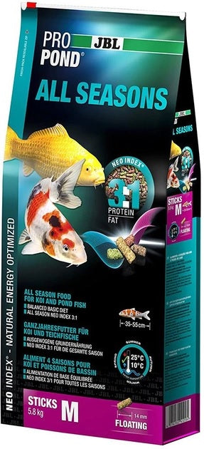 Pro Pond All Season - Hrana completa pentru peştii de iaz, M 5,8kg