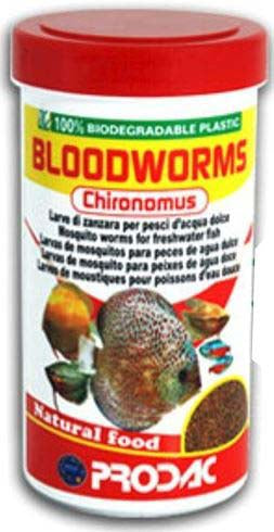PRODAC Bloodworms Chyronomus Hrana cu larve de ţanţari roşii 100ml