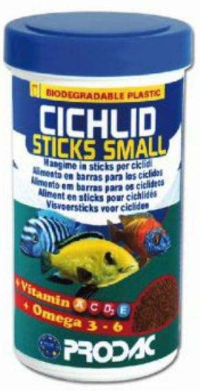 PRODAC Cichlid Sticks Small Hrană pentru ciclide, sticks Small 250ml - Maxi-Pet.ro