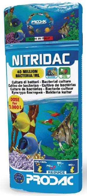 PRODAC Nitridac Cultura bacterii pentru pregatirea apei din acvarii 100ml