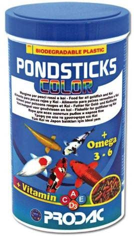 PRODAC Pondsticks Color Hrană pt. intensificarea culorii peştilor, sticks - Maxi-Pet.ro