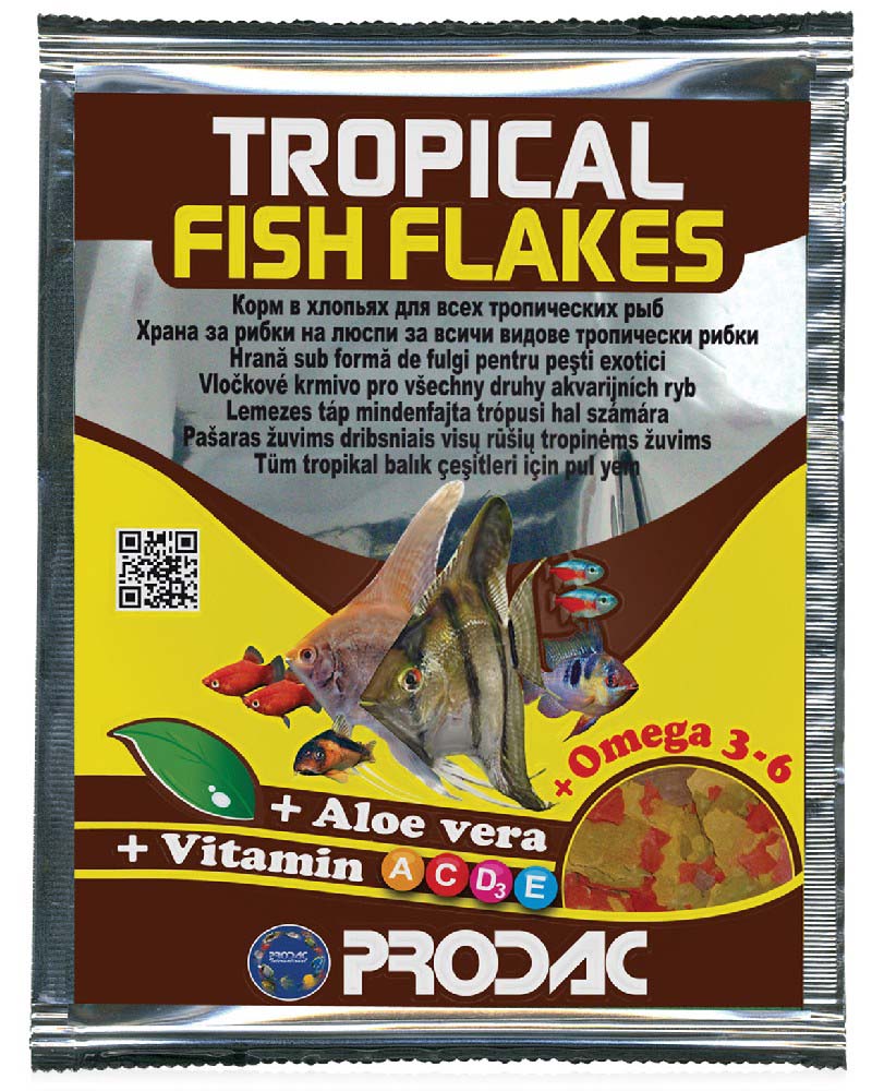 PRODAC Tropical Plic Hrana pentru pesti tropicali, fulgi 12g