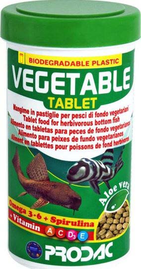 PRODAC Vegetable Tablet Hrana pentru pestii de la baza acvariului, tablete 100ml