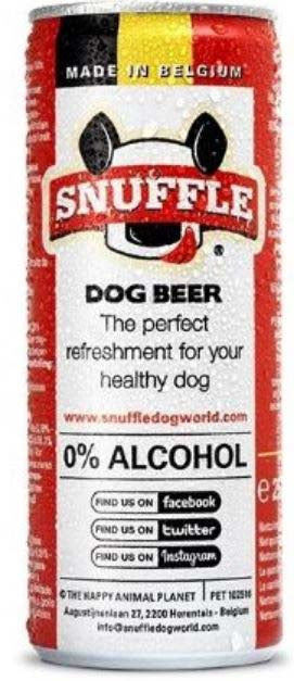 SNUFFLE DOG Bere pentru caini, la cutie, cu aroma de vita/pui 250ml