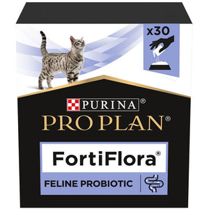 PURINA VD Cat FortiFlora Supliment probiotic pentru pisici, 30 plicuri x 1g