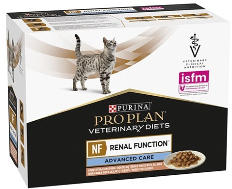 PURINA Veterinary Diets Feline NF Renal Function Advance Care plic Somon 10x85g - Maxi-Pet.ro