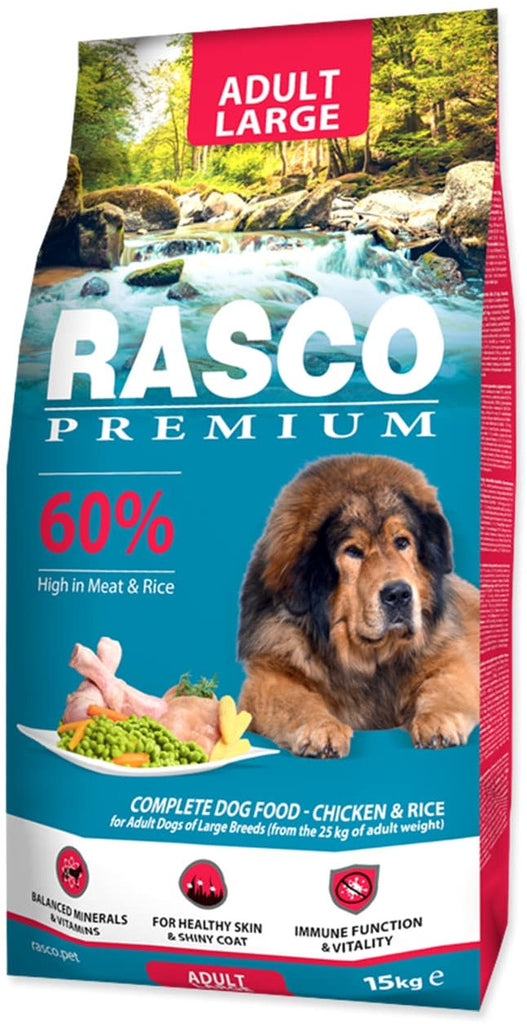 RASCO Premium Adult Large, cu Pui şi Orez - Maxi-Pet.ro