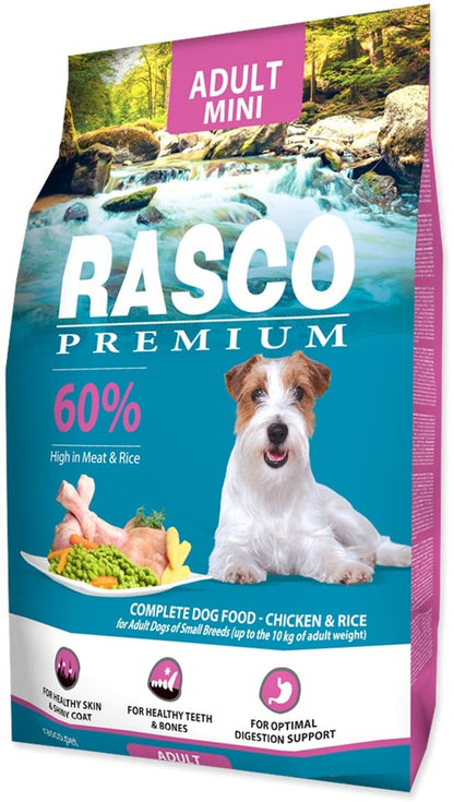 RASCO Premium Adult Mini, cu Pui si Orez