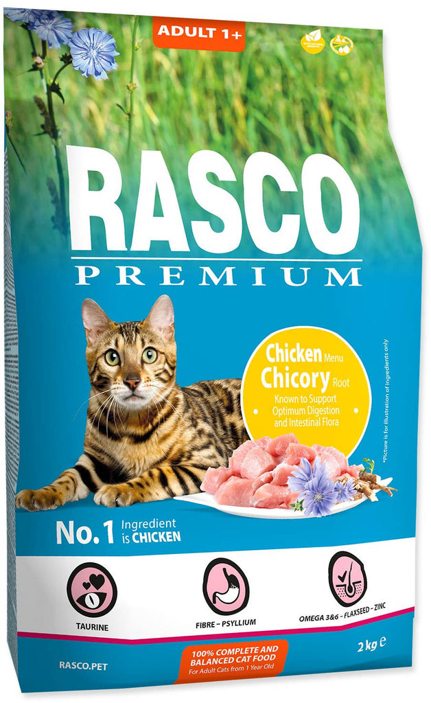 RASCO Premium Hrana pentru pisici adulte, cu Pui 2kg