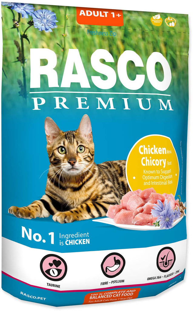 RASCO Premium Hrana pentru pisici adulte, cu Pui 400g