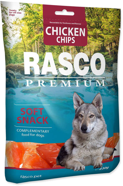 RASCO Premium Recompensa pentru caini, Chips cu Pui 