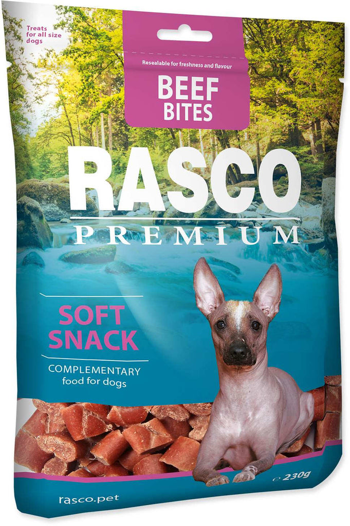 RASCO Premium Recompensă pentru câini, cu Vită 230g - Maxi-Pet.ro