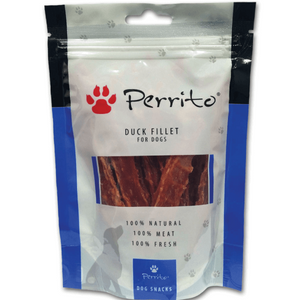 Recompense pentru caini Perrito Duck Fillet 100g - Animax