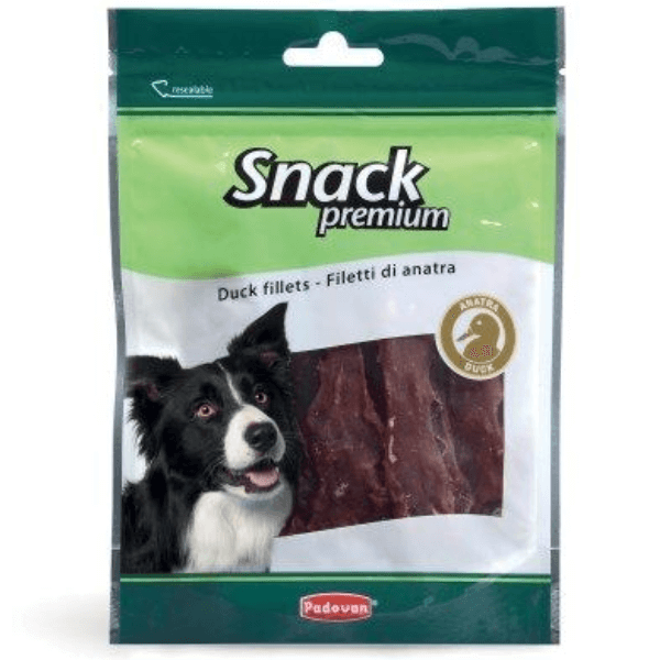 Recompense pentru caini Padovan Snack Premium file din rata 100g - Animax