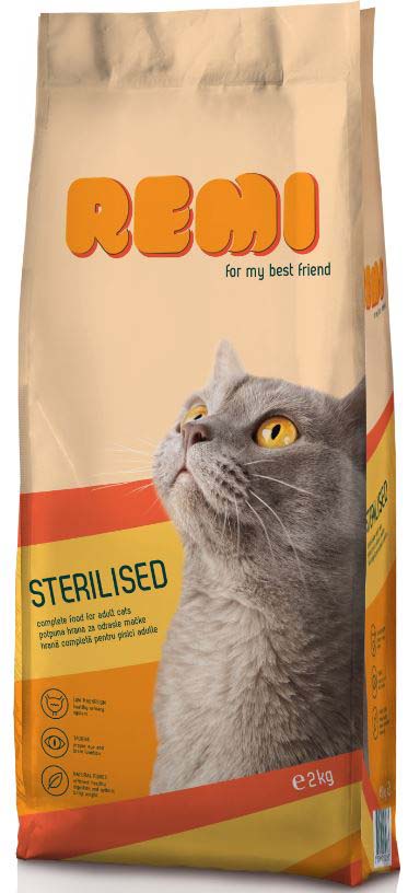 REMI Sterilised, hrana uscata pentru pisici sterilizate 