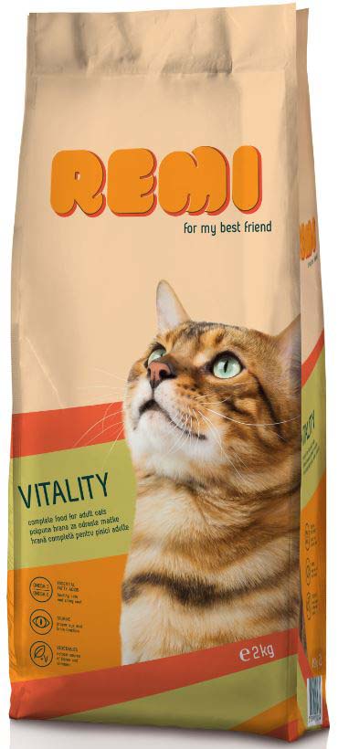 REMI Vitality, hrana uscata pentru pisici adulte 2kg