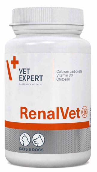 RENALVET Supliment alimentar câini pisici insuficienţă renală 60cp twist off - Maxi-Pet.ro