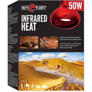 REPTI PLANET Bec pentru terariu cu infrarosu HEAT, 50W