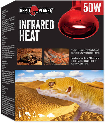 REPTI PLANET Bec pentru terariu cu infrarosu HEAT, 50W