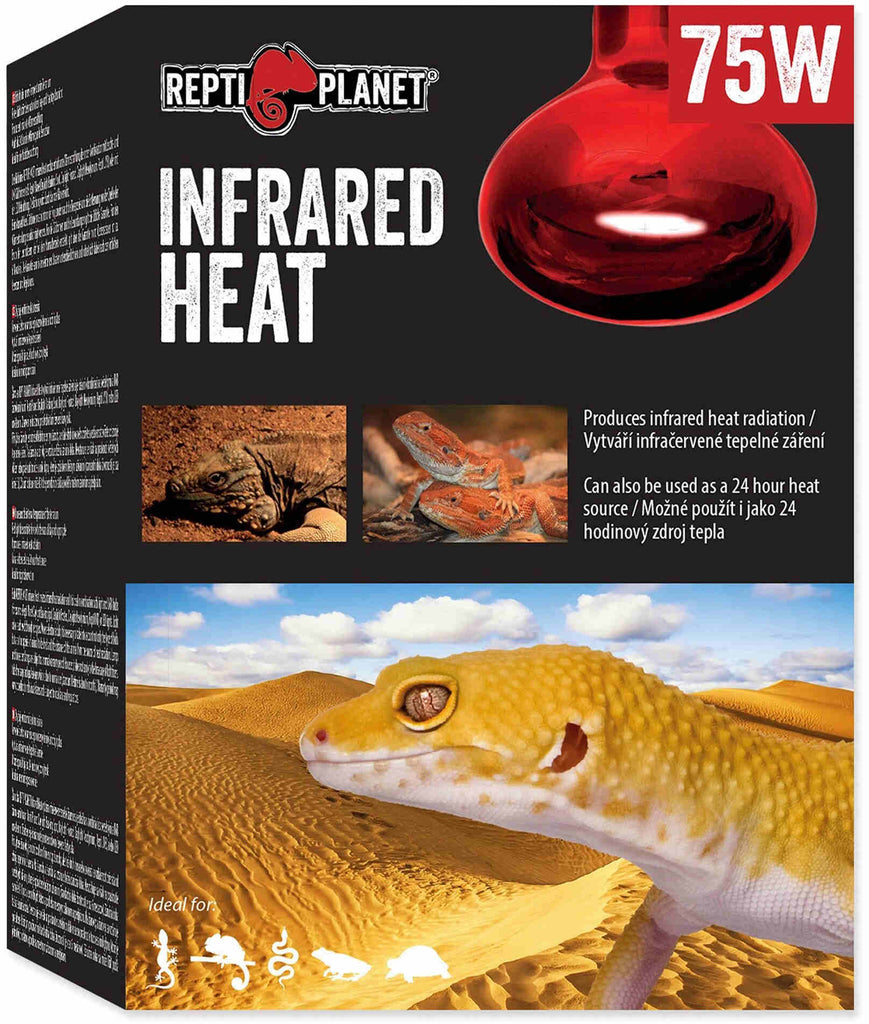 REPTI PLANET Bec pentru terariu cu infrarosu HEAT, 75W