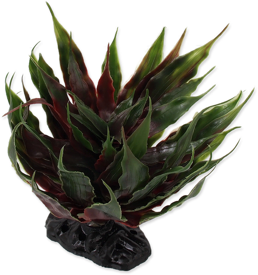 REPTI PLANET Planta pentru terariu, din plastic Agave, Verde, 18cm