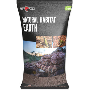 REPTI PLANET Substrat pentru terariu Earth, Maro, 4Kg